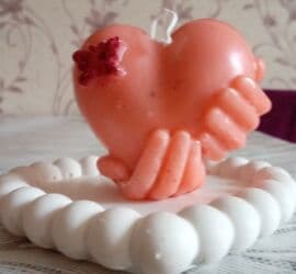 Fiqur, Gips, rəng - Ağ