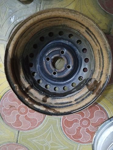 qalın teker: Polad disk dəsti (3 ədəd) - Material: polad - Çuxur sayı: 4 bolt — 7