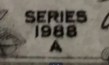 dollar aliram: 1 Dollar, 1988 il, Vəziyyəti: Qənaətbəxş — 2