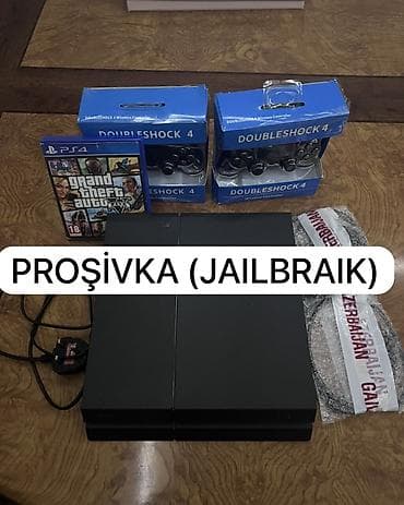 Salam ps4 xari̇cden gelib. Proşivka(jailbraik) olunub ideal