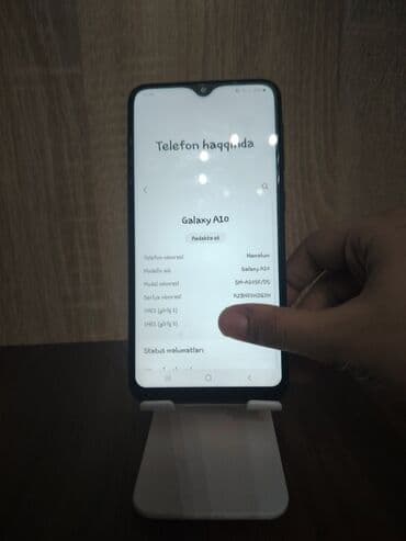 xiaomi civi 1: Samsung Galaxy A10, 32 GB, rəng - Qara, Face ID — 6