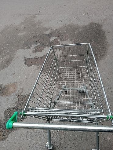 Moyka avadanlığı: Market/market şəbəkələri üçün metal alış-veriş arabası - Material — 4