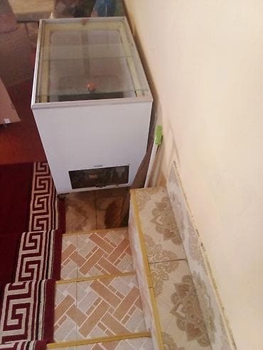 Şüşəli dondurucu