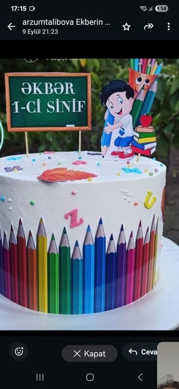 blincik tortunun hazirlanmasi: Sifarisle tortlarin hazirlanmasi — 2