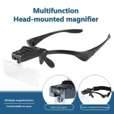 böyüdücü lupa: Lupa baş lupasi eynək lupa ▪️açqi tipli böyüdücü lupa. ▪️5 müxtəlif — 3