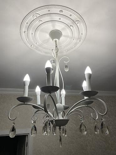 Çılçıraq, 6 lampa, Metal — 2