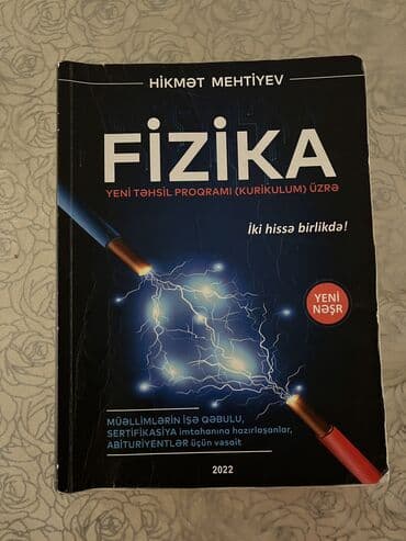 rustemov fizika kitabi pdf: Fizika qayda kitabı,Hikmət Mehtiyev. Kiabın heç bir vərəqi — 1