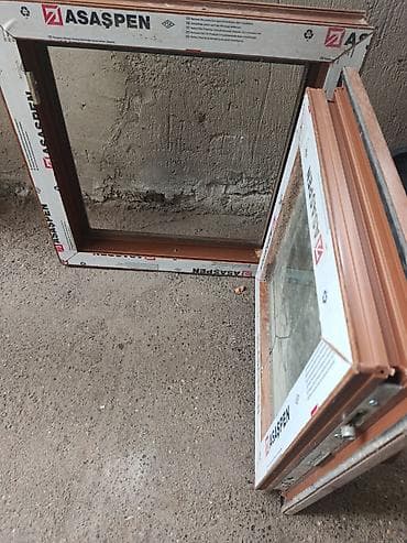 Yeni Təkqat şüşə paketi Plastik pəncərə, Еni: 50 sm, Uzunluğu: 50 sm