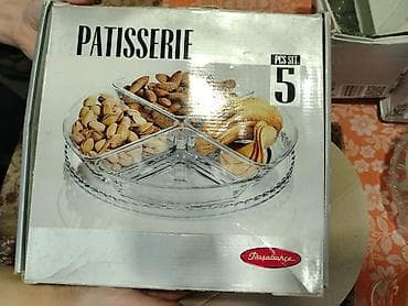 lepe: Paşabahçe “Patisserie” qəlyanaltı dəsti – 5 hissədən ibarət servis — 1