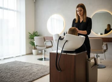 Ev üçün mebel: Yeni, Saş yuyulması kreslosu — 1