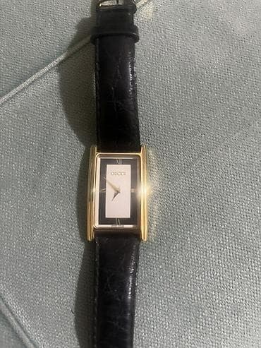 telfonlu saat: Qol saatı, Gucci, rəng - Qızılı — 1