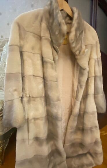 papaq panda: Kürk, M, rəng - Bej — 3