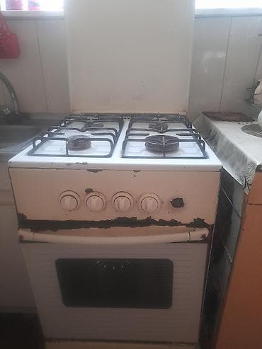 Qaz sobası və bişirmə paneli - 4 ocaq gözlü qaz paneli: bərabər alov — 2