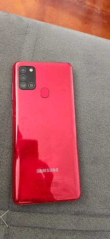 discover note 21 plus: Samsung Galaxy A21S, 32 GB, rəng - Qırmızı, İki sim kartlı — 2
