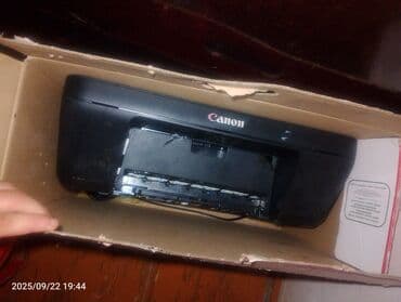 notebook sumkalari: Canon brendinin bu inkjet printeri qara rəngdədir və evdə və ya kiçik — 1