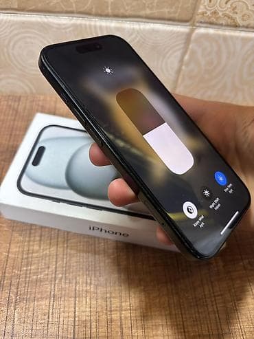 ipone 17 pro: IPhone 15, 128 GB, Black Titanium, Face ID — 2