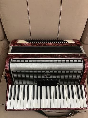 Аккордеоны: Pianino klaviaturalı akkordeon - Korpus: şabalıd-şərab rəngli “nacre” — 4