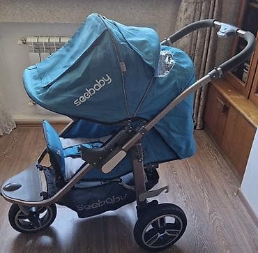 Uşaq arabası – SeeBaby üçtəkərli model - Brend/model: SeeBaby - Rəng — 8