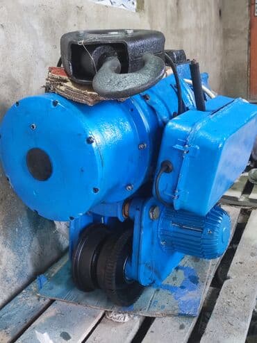 Elektrik telferi (konsollu/relssiz tip) - Yükləmə qarmaqlı, üst