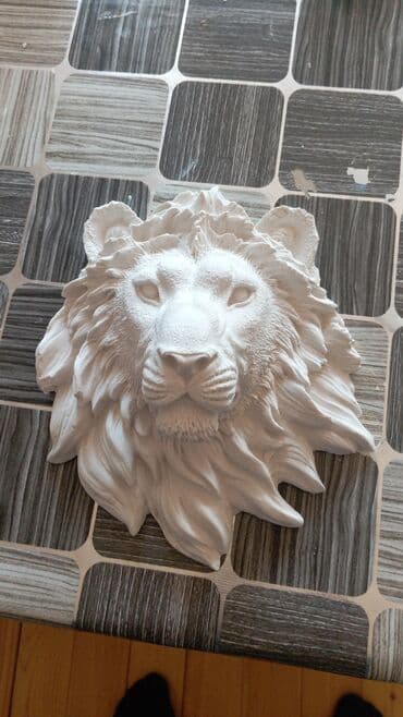 alçivan fiqurları: Fiqur, Gips, rəng - Ağ — 1