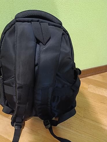 Туристические рюкзаки: Черный рюкзак baobaiyi цвет:черный — 5