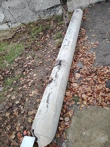 Kanalizasiya borusu, Qofrasız, Асбест, 300 mm, İşlənmiş