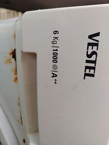 mawini: Vestel paltaryuyan maşın - Yük tutumu: 6 kq - Sıxma sürəti: 1000 — 2