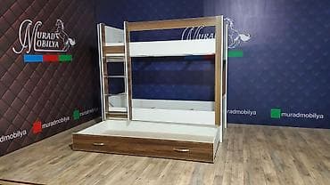 körpə çarpayıları: Oğlan və qız üçün, Çarpayı, Siyirməli, Laminat — 6