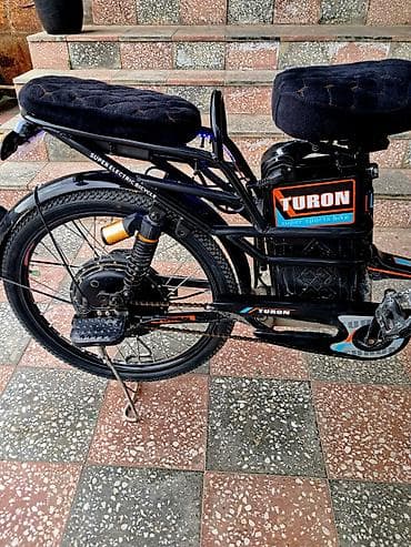 top.az velosiped: TURON elektrik velosipedi merdakandadır 24luk 40ilə. gedir 25klometr — 2