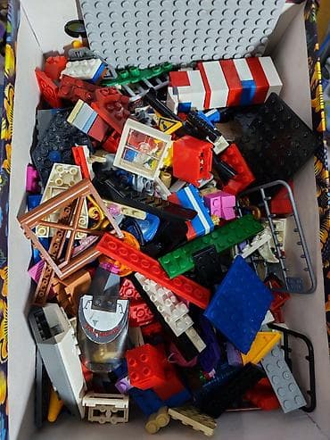 oyuncaq kuxna: LEGO qarışıq hissələr qutusu - Böyük ölçülü qarışıq LEGO detalları — 1