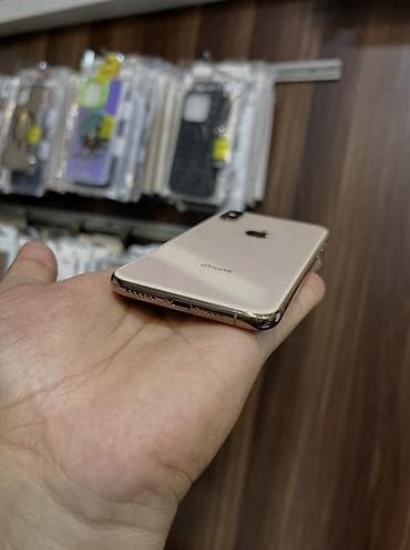 iphone 14 mavi 256 gb: IPhone Xs, 512 GB, Qızılı, Zəmanət, Simsiz şarj, Face ID — 3