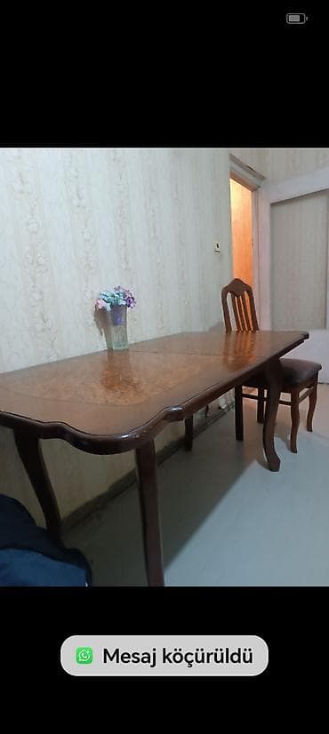 İşlənmiş, 6 stul