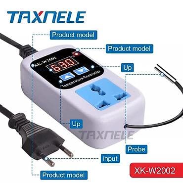 termo dacik: Termostat Termorequlyator İnkubator Temperaturun ölçülməsi diapazonu — 3