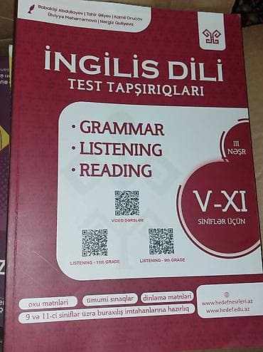 fars: İngilis dili Testlər 11-ci sinif, Hədəf, 2-ci hissə, 2024 il — 1
