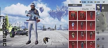 baş: PUBG Mobile hesabı – zəngin kolleksiya və nadir əşyalar - Oyun içi — 4