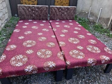 Peçlər və kaminlər: Təzə çarpayılar. 1 nəfərlik çarpayılar 50 manat. 2 nəfərlik taxt 100 — 5