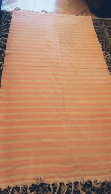 Balışlar, yastıqlar: Çimərlik İşlənmiş rəng - Çəhrayı Pambıq Dəsmal, Ünvandan götürmə — 2