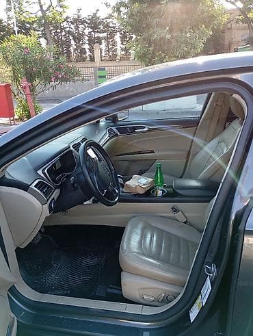 Nəqliyyat: Ford Fusion sedan – geniş və komfortlu salon - Rəng: tünd boz kuzov — 6