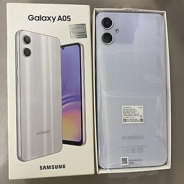 samsung fold 4: Samsung Galaxy A05, 128 GB, rəng - Gümüşü, İki sim kartlı — 1