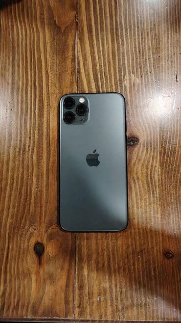 Apple iPhone: IPhone 11 Pro, 256 GB, Matte Midnight Green, Face ID