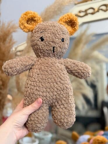 toxunma uzun jaketler: Yumuşaq toxumalı plyuş ayıcık oyuncaqları - Material: hiper-yumşaq — 4