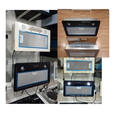 аспиратор для кухни в баку: Aspirator Novella, rəng - Qara, Yeni — 2