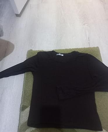 cins: Heç geyinilməyib. Tünd kariçnivi rəngli uzunqollu crop/bluz. Sadə və — 1