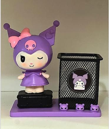 bezek daslari: Masaüstü qələmqabı – fiqurlu dekorativ organizer - Metal tor şəbəkəli — 10