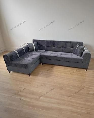Künc Divan Eviniz üçün rahat və funksional künc divan. Yumşaq parça lalafo.az -da Künc Divan Eviniz üçün rahat və funksional künc divan. Yumşaq parça