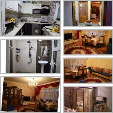 100 kv. m, 3 otaqlı, Kombi, İnternet, İşıq