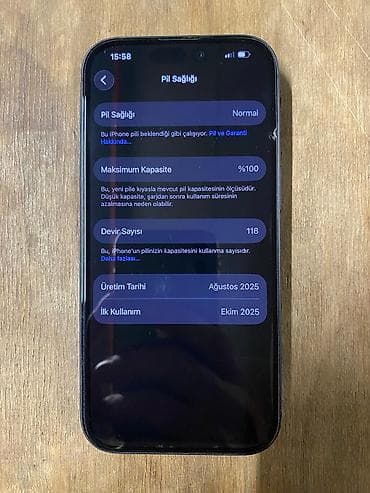 IPhone 15, Mavi, Face ID