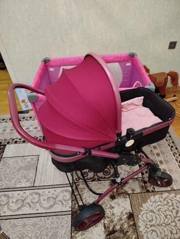 Uşaq geyimi və ayaqqabıları: 2-i 1-də araba — 2