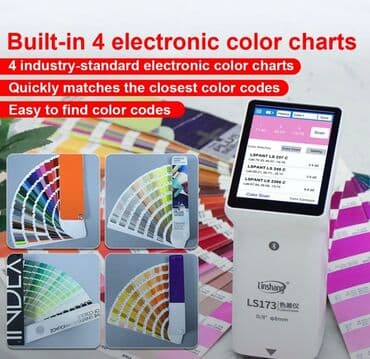 android guzgu: Kolorimetr. Model: LINSHANG LS-173. Boya və örtüklər, inkjet çap — 2