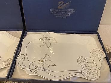 klonka sufreler: Boşqablar, 2 ədədli dəst, rəng - Ağ, Farfor, Almaniya — 5